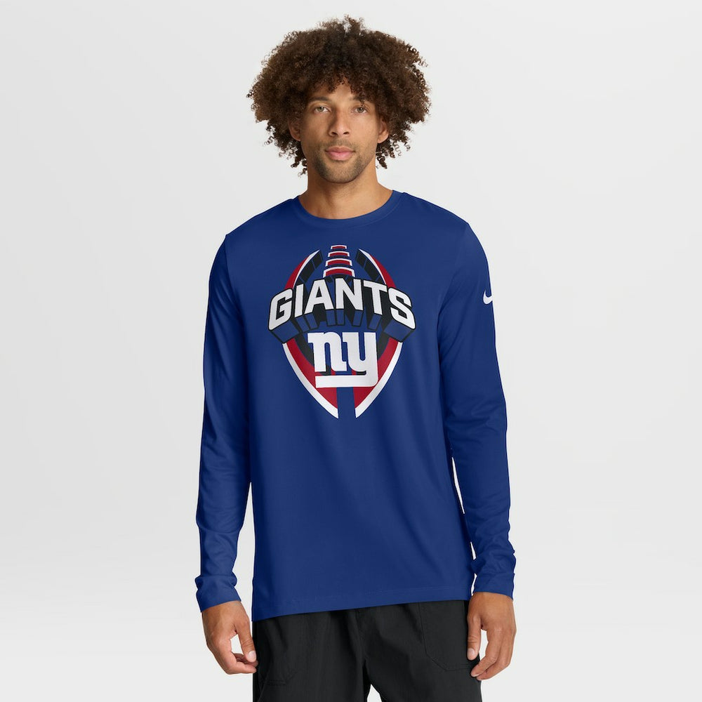NFL New York Giants Primetime Legend Icon Performance Long Sleeve T-Shirt