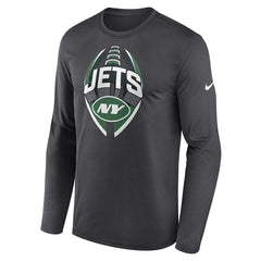 NFL New York Jets Primetime Legend Icon Performance Long Sleeve T-Shirt