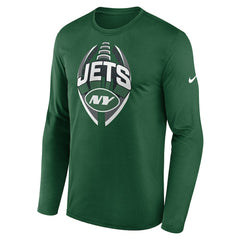 NFL New York Jets Primetime Legend Icon Performance Long Sleeve T-Shirt