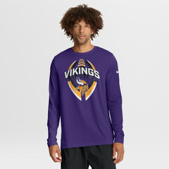 NFL Minnesota Vikings Primetime Legend Icon Performance Long Sleeve T-Shirt