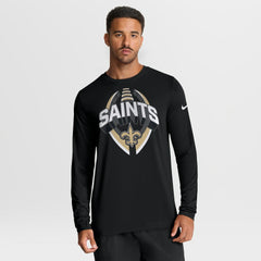 NFL New Orleans Saints Primetime Legend Icon Performance Long Sleeve T-Shirt