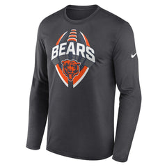 NFL Chicago Bears Primetime Legend Icon Performance Long Sleeve T-Shirt