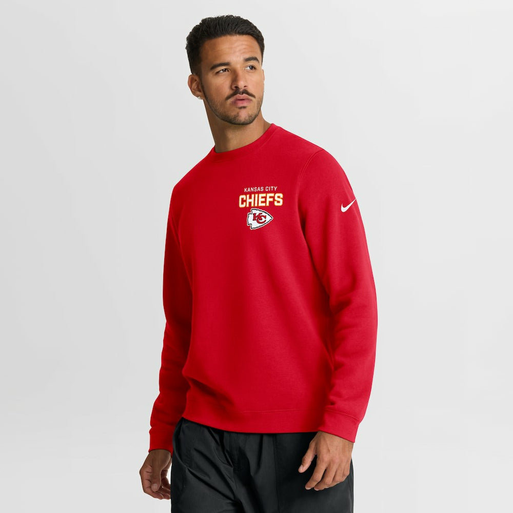 NFL Kansas City Chiefs Primetime Club Fleece Pullover Sweatshirt