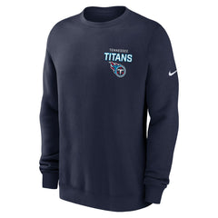 NFL Tennessee Titans Primetime Club Fleece Pullover Sweatshirt
