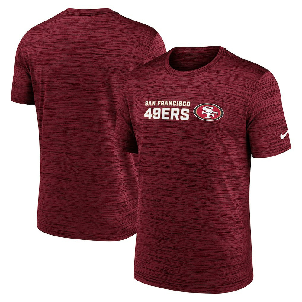 NFL San Francisco 49ers Big & Tall Primetime Reverse Play Velocity Performance T-Shirt