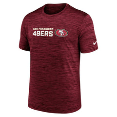 NFL San Francisco 49ers Big & Tall Primetime Reverse Play Velocity Performance T-Shirt