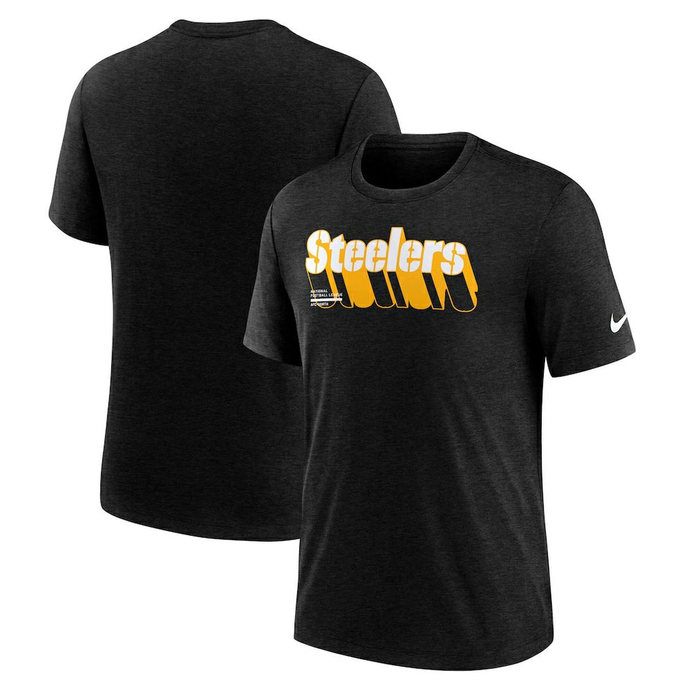 NFL Pittsburgh Steelers Long Pass Tri-Blend T-Shirt