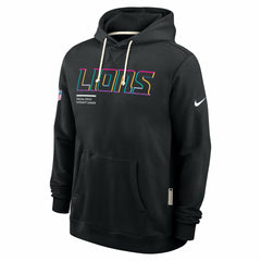 NFL Detroit Lions Tall 2025 NFL Crucial Catch Sideline Standard Issue Dri-FIT Hoodie