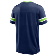 NFL Seattle Seahawks Hometown Premium Hashmark V-Neck T-Shirt