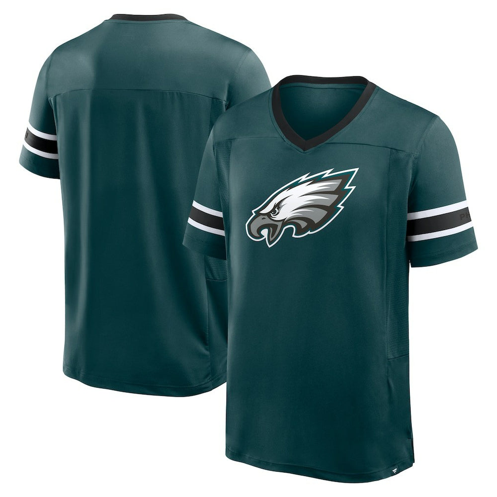NFL Philadelphia Eagles Hometown Premium Hashmark V-Neck T-Shirt