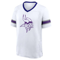 NFL Minnesota Vikings Redzone Hashmark V-Neck T-Shirt
