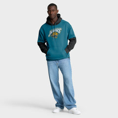 NFL Jacksonville Jaguars Helmet Retro Pullover Hoodie