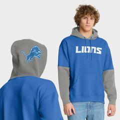 NFL Detroit Lions Helmet Pullover Hoodie