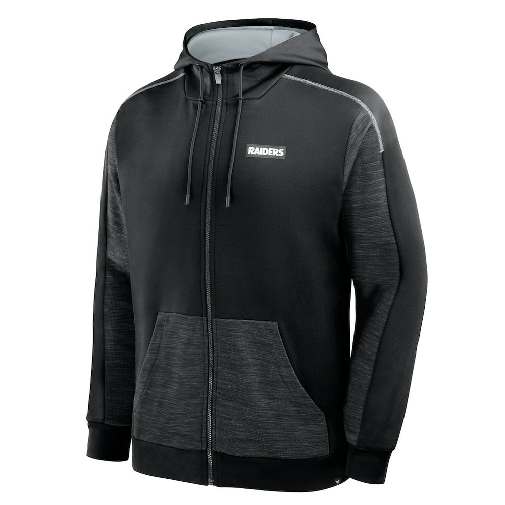 NFL Las Vegas Raiders Checkdown Pass Full-Zip Hoodie