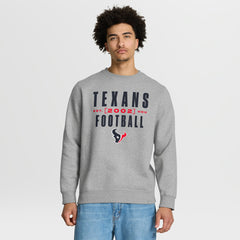 NFL Houston Texans Powerful Throw Legacy Pullover Sweatshirt