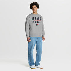 NFL Houston Texans Powerful Throw Legacy Pullover Sweatshirt