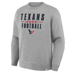 NFL Houston Texans Powerful Throw Legacy Pullover Sweatshirt