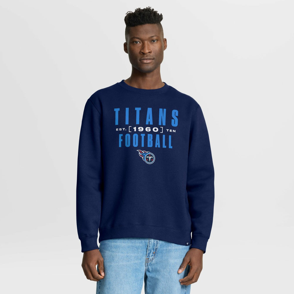 NFL Tennessee Titans Powerful Throw Legacy Pullover Sweatshirt