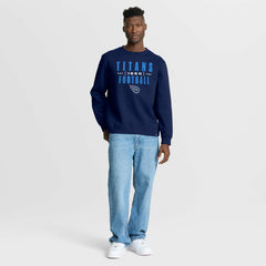NFL Tennessee Titans Powerful Throw Legacy Pullover Sweatshirt