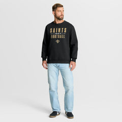 NFL New Orleans Saints Powerful Throw Legacy Pullover Sweatshirt