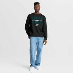 NFL Philadelphia Eagles Powerful Throw Legacy Pullover Sweatshirt