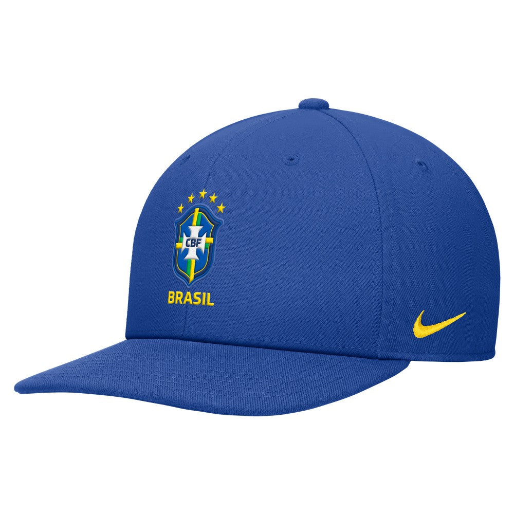 Brazil National Team Unisex Pro Flatbill Snapback Hat / Soccer Hot sale