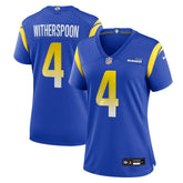 NFL Los Angeles Rams Ahkello Witherspoon Women's Team Game Jersey