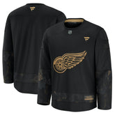 Detroit Red Wings Fanatics 2024 Military Appreciation Practice Jersey