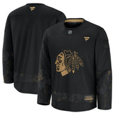 Chicago Blackhawks Fanatics 2024 Military Appreciation Practice Jersey