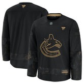 Vancouver Canucks Fanatics 2024 Military Appreciation Practice Jersey