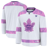 Toronto Maple Leafs Fanatics 2024 Hockey Fights Cancer Practice Jersey