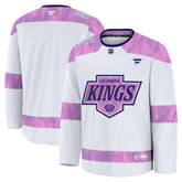 Los Angeles Kings Fanatics 2024 Hockey Fights Cancer Practice Jersey