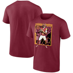 NFL Washington Commanders Jayden Daniels Player Frame T-Shirt
