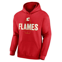 Calgary Flames Personalized Name & Number Midfielder Pullover Hoodie