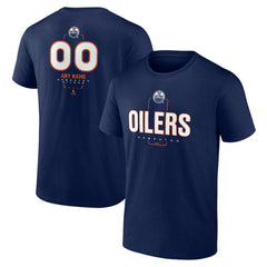 Edmonton Oilers Personalized Name & Number Midfielder T-Shirt
