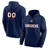 Montreal Canadiens Personalized Name & Number Midfielder Pullover Hoodie