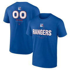New York Rangers Personalized Name & Number Midfielder T-Shirt