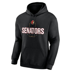 Ottawa Senators Personalized Name & Number Midfielder Pullover Hoodie