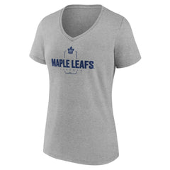 Toronto Maple Leafs Women's Personalized Name & Number Midfielder V-Neck T-Shirt