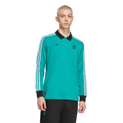 Liverpool Terrace Icons Long Sleeve Polo / Soccer Discount