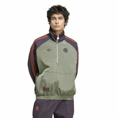 Bayern Munich Terrace Icons Half-Zip Jacket / Soccer On sale