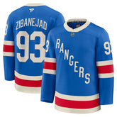 Mika Zibanejad New York Rangers Fanatics Centennial Premium Jersey