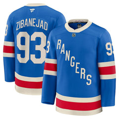 Mika Zibanejad New York Rangers Fanatics Centennial Premium Jersey