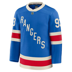 Mika Zibanejad New York Rangers Fanatics Centennial Premium Jersey