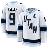 Clayton Keller Utah Mammoth Fanatics Away Premium Player Jersey