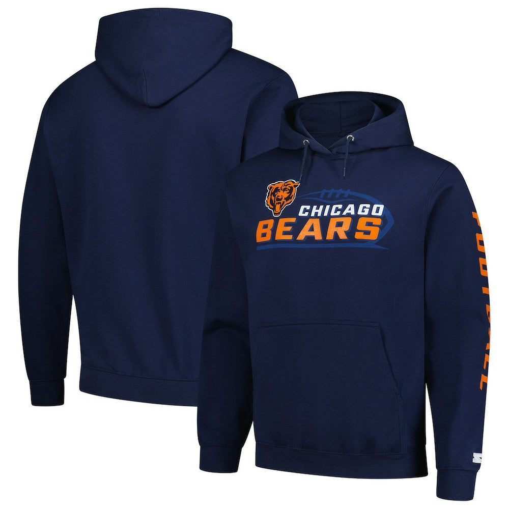NFL Chicago Bears Starter Vintage Pullover Hoodie