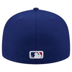 Texas Rangers Yarn Stitch 59FIFTY Fitted Hat - Royal | New Era