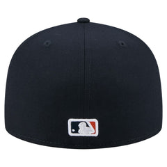 Houston Astros Yarn Stitch 59FIFTY Fitted Hat - Navy | New Era