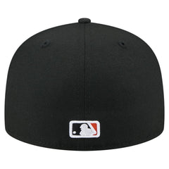 San Francisco Giants Yarn Stitch 59FIFTY Fitted Hat - Black | New Era