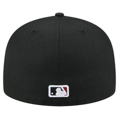 Arizona Diamondbacks Yarn Stitch 59FIFTY Fitted Hat - Black | New Era